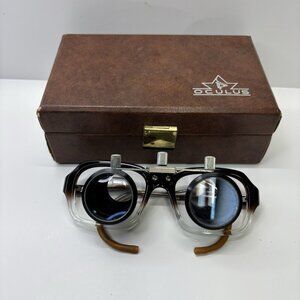 VTG Oculus Orascoptic CE Loupes 52 20 Made In Germany 2.5x Dentist HTF Magnifier